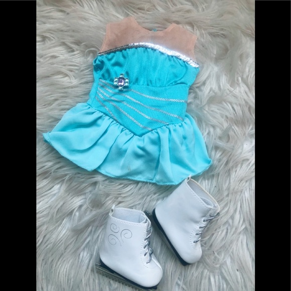American Girl Other - American Girl Sparkly Skating Set